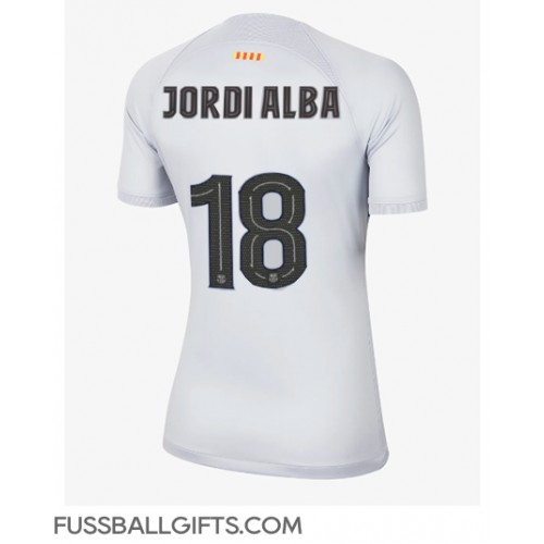 Barcelona Jordi Alba #18 Fußballbekleidung 3rd trikot Damen 2022-23 Kurzarm